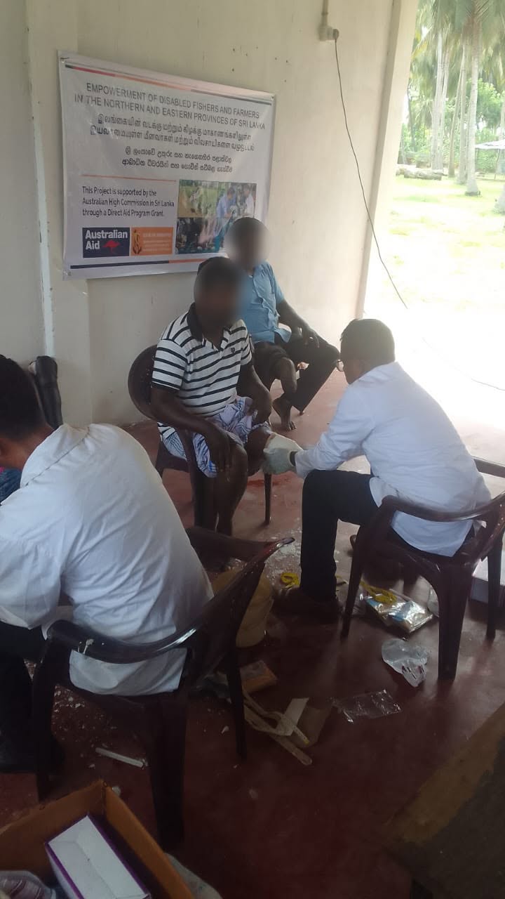 Measurement Event in Mullaitivu Supports Livelihoods of Persons with Disabilities