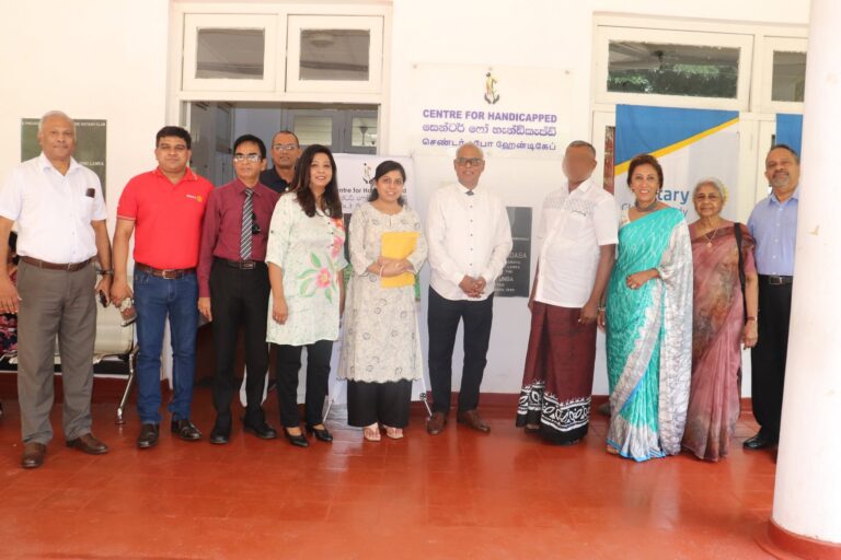 Rotary Leaders Visit CFH