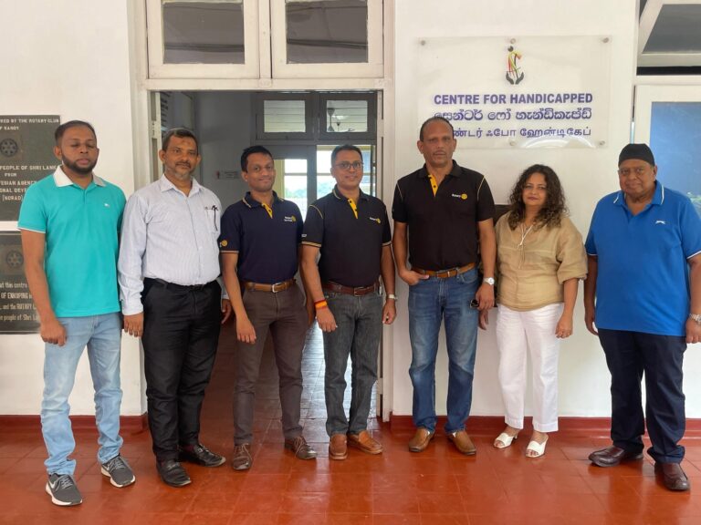 District Governor Visits CFH
