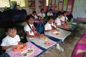 Mid-Day Meal Programme in a Rural School