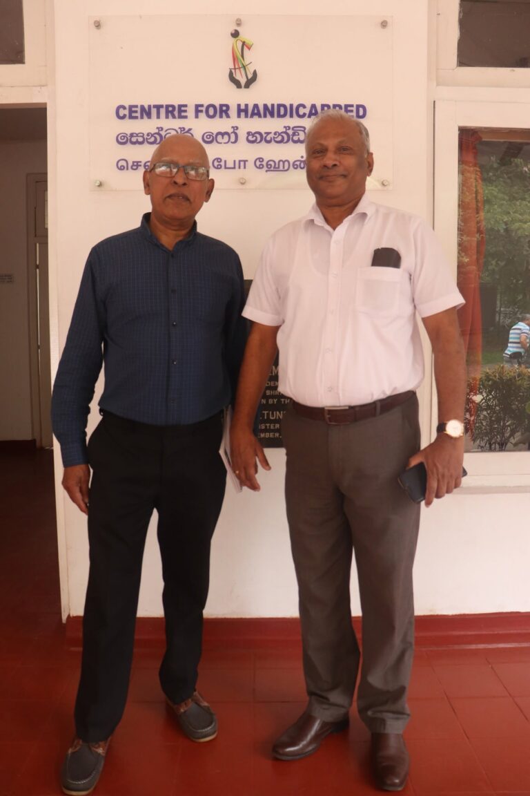 Rtn. Mario Dasan Visits CFH